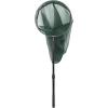 image:imageRESTCLOUD Professional Insect and Butterfly Net with 14 Stainless Ring 26 Net Depth Strong Aluminum Telescopic Handle Extends to 39 Full Extended to 53 Inches GreenInsect Net Green