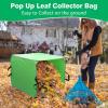image:image80 Gallon Leaf Collector Bag Collapsible Trash Can Yard Waste Bag Portable Pop Up Leaf Bags Reusable Yard Garden Bags for Leaves Lawn Trash