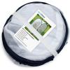 image:imageRESTCLOUD 36 Large Monarch Butterfly Habitat Giant Collapsible Insect Mesh Cage Terrarium Popup 24 x 24 x 36 InchesWhite with Black