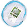image:imageRESTCLOUD 36 Large Monarch Butterfly Habitat Giant Collapsible Insect Mesh Cage Terrarium Popup 24 x 24 x 36 InchesWhite with Blue
