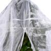 image:imageZippered Caterpillar Sleeve Milkweed Plant Netting Garden Netting Plant Covers Bird Net with Drawstring 24 inch Square Top 48 inch Drop