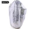 image:imageZippered Caterpillar Sleeve Milkweed Plant Netting Garden Netting Plant Covers Bird Net with Drawstring 24 inch Square Top 48 inch Drop