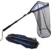 image:imageRESTCLOUD Fishing Landing Net with Telescoping Pole Handle Fishing net Freshwater for Kids Men Women Extend to 4063 InchesO Aluminum Handle With Deep Net and Small Mesh  354 Full